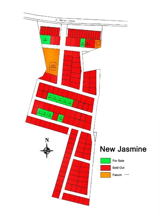Siteplan Jasmine City Garden