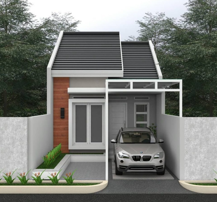 Desain Area Luar Rumah Type 36