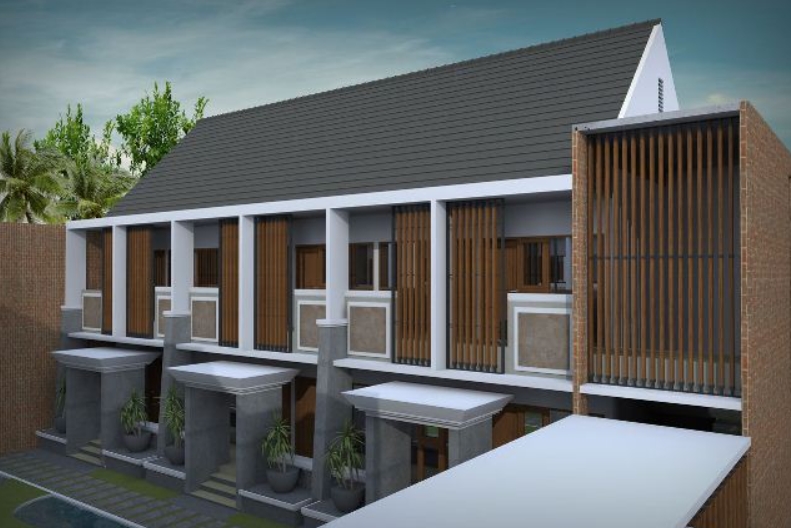 Desain Rumah Kost Minimalis 2 Lantai 10 Kamar