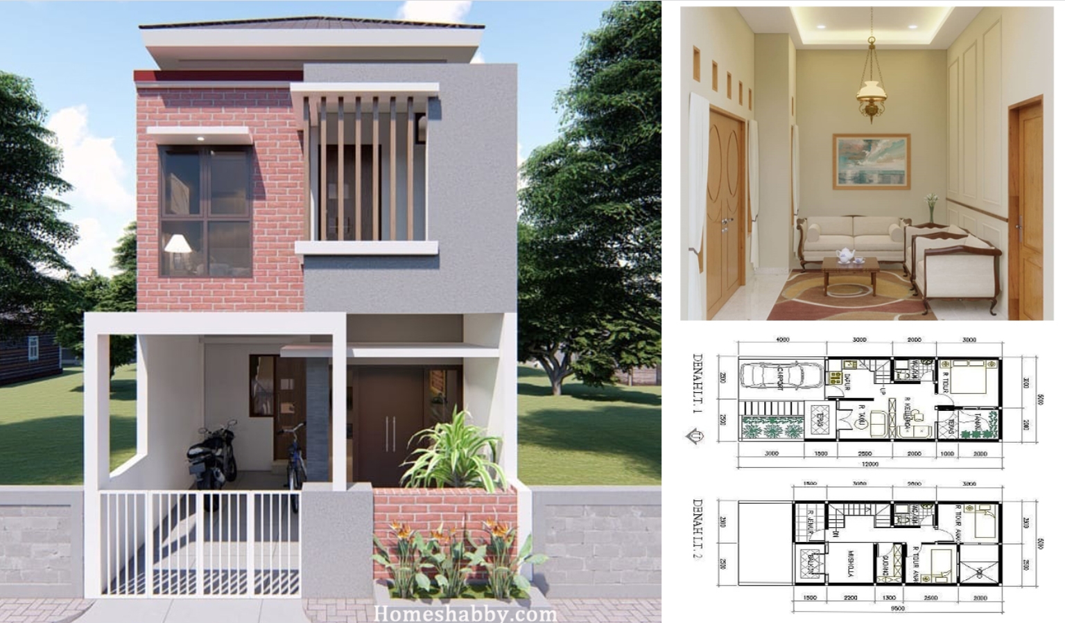 Desain Rumah Minimalis 2 Lantai