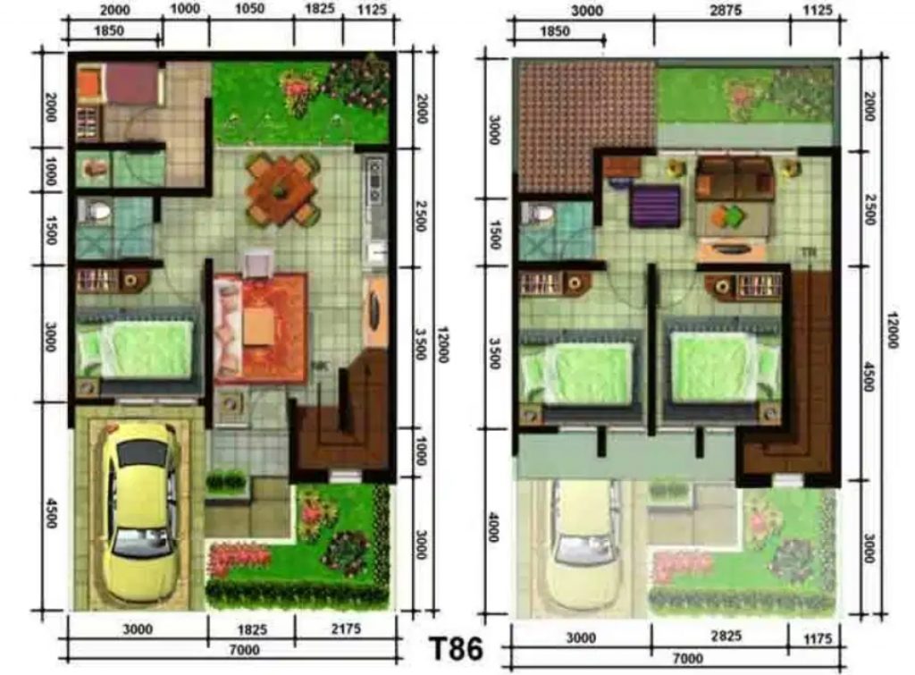 Desain Rumah Minimalis Type 36