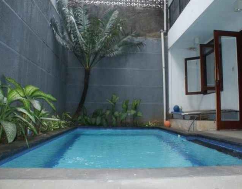 Desain Rumah Minimalis Type 36 Terdapat Kolam Renang