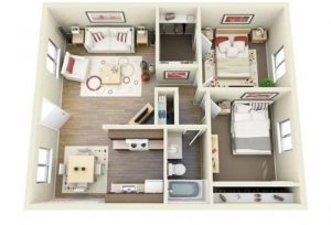 Desain rumah type 36 agar terlihat lebih luas