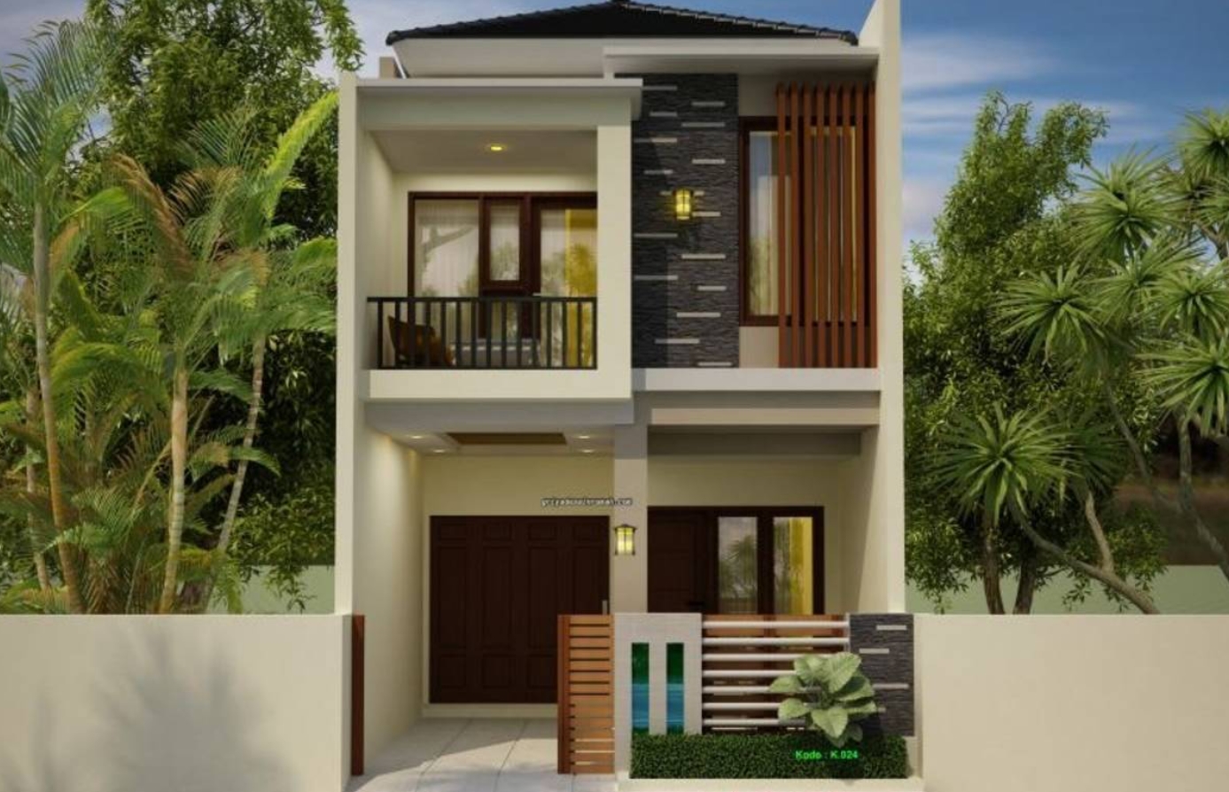 Desain Rumah 2 Lantai Sederhana dan Biaya » Properti Pekanbaru