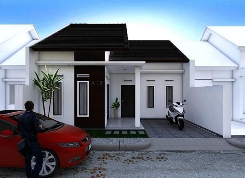 Desain Rumah Berukuran 6x9 Hitam Putih